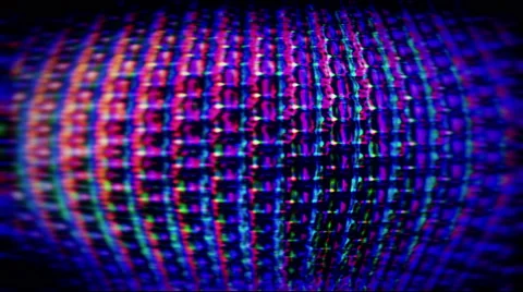 Screen Pixels Abstract TV Noise 0955 - HD, 4K Video stock 40128117