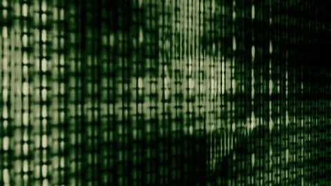 Screen Pixels Fluctuate with Video Motion Stock Footage 85484007