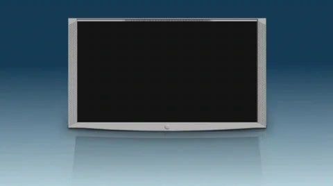 Screen present in blue Stock Footage 779396