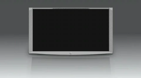 Screen present in gray Stock Footage 779297