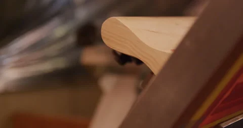 Screen printer spins screen holder for tee shirt printing 1 Stock Footage 248324357