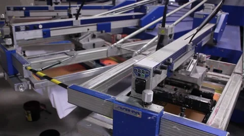 Screen Printing- Multi Color Scrape 스톡 동영상 41930673