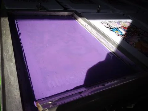 Screen Printing 写真素材