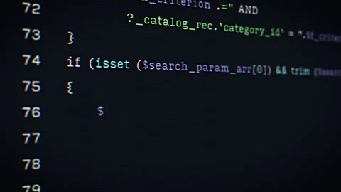 Screen with Programming Language Code 스톡 동영상 300989732