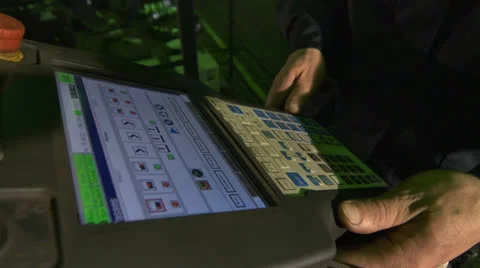 Screen, remote Stock Footage 25852197