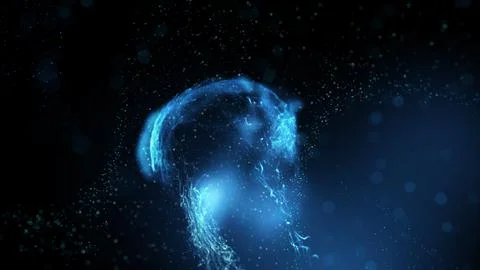 Screen saver background Stock Illustration