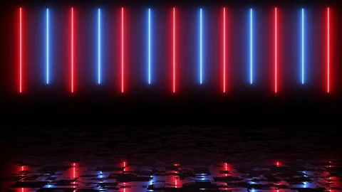 Screen saver modern technology live wallpaper lines moving asmr. Glowing ne.. Stock Illustration