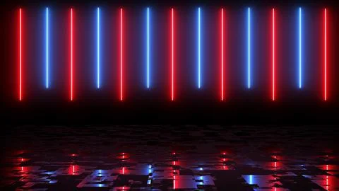 Screen saver modern technology live wallpaper lines moving asmr. Glowing ne.. Stock Illustration