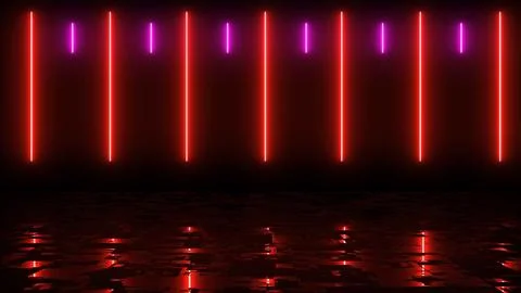 Screen saver modern technology live wallpaper lines moving asmr. Glowing ne.. Stock Illustration