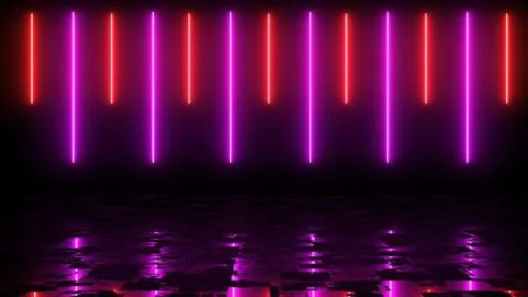 Screen saver modern technology live wallpaper lines moving asmr. Glowing ne.. Stock Illustration