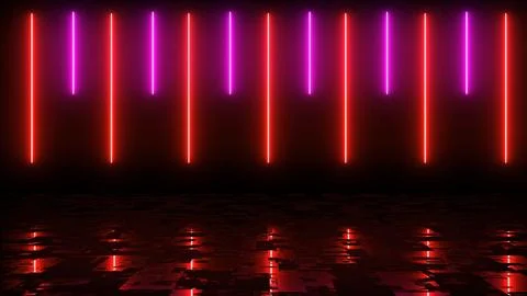 Screen saver modern technology live wallpaper lines moving asmr. Glowing ne.. Stock Illustration