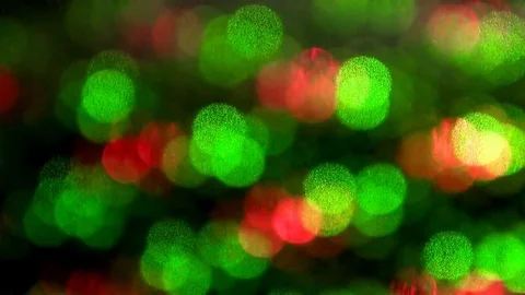 Screen saver of noicy laser lights at night with a flash and back focus Stock Footage 77708580