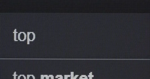 Screen search bar text typing: top industries Stock Footage 260174700