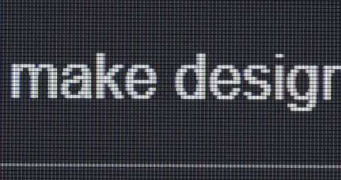 Screen search bar text typing: make designs Stock Footage 272995594