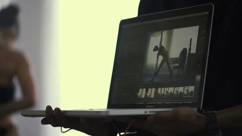 A screen shot of a person Video stock 155534046