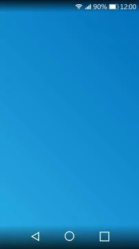 Screen of smartphone for user interface design. Isolated. for your design Stock Illustration