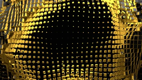 The screen splits into squares Stock Footage 156745151