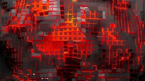 The screen splits into squares Stock Footage 172302220