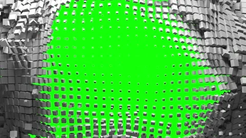 The screen splits into squares Stock Footage 178092563