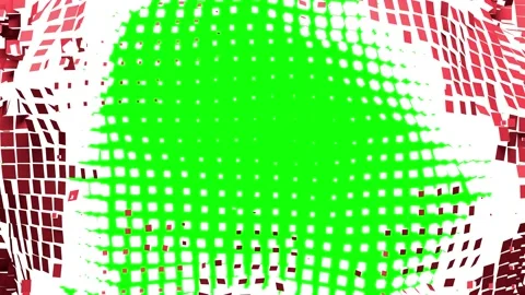 The screen splits into squares 動画素材 196243528