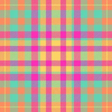 Screen texture pattern vector, native background tartan textile. Present ch.. Stock Illustration