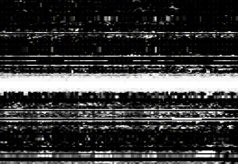 Screen with VHS video glitch effect, digital noise Stock Illustration