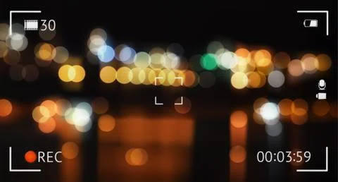 Screen video, vector background Stock Illustration