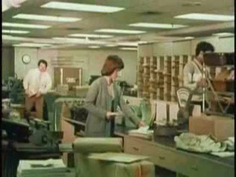 Screeners in a mailroom are briefed on warning signs for letter and parcelƒ Stock Footage 75284893