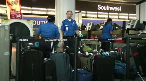 Screening bags2 0072NO Stock Footage 11149345