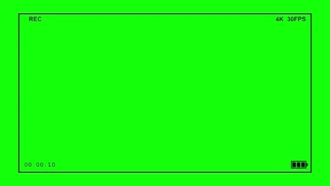 Screenshot Green Screen Chroma Key Element Stock-Footage 343928479