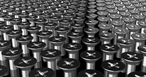 Screw aerial view Stock Footage 102924705