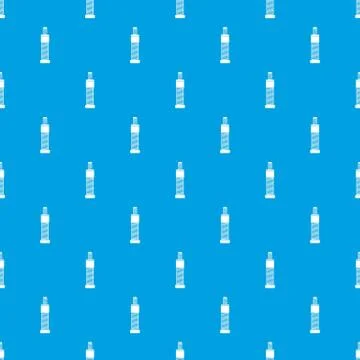 Screw and bolt pattern seamless blue Stock Illustration