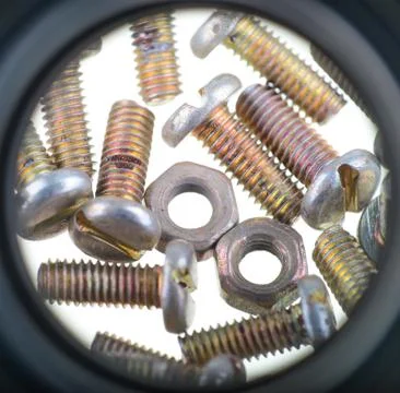 Screw and nut Stock Photos
