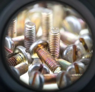 Screw and nut Stock Photos
