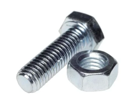 Screw and nut Stock Photos