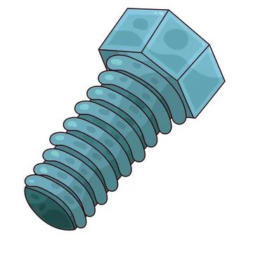 Screw Bolt illustration Stock Illustration