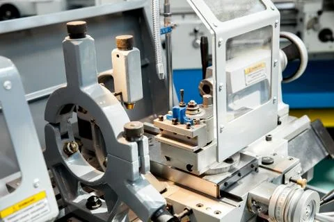 Screw-cutting lathe Stock Photos