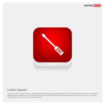 Screw Driver Icon Stock Illustration