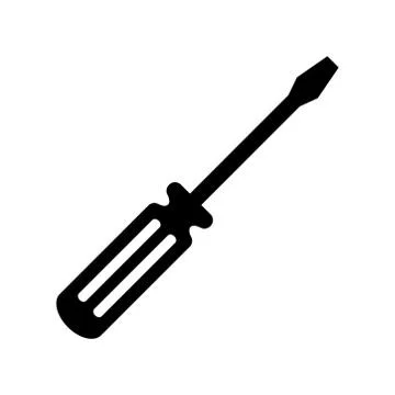 Screw driver icon vector design template Stock Illustration