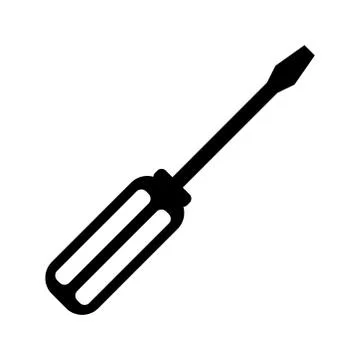 Screw driver icon vector design template Stock Illustration