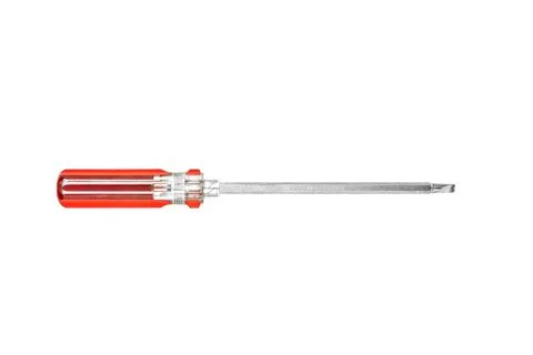 Screw driver isolated on white background Stock Photos
