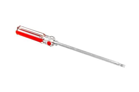 Screw driver isolated on white background Stock Photos
