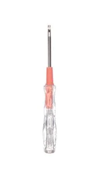 Screw driver isolated on white 스톡 사진