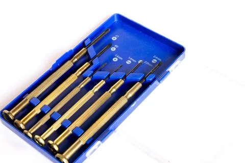 Screw driver set Stock Photos
