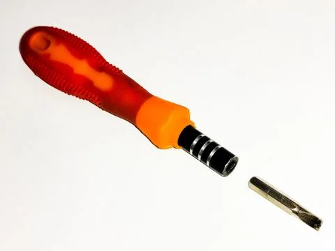 Screw Driver variable bits. Stock Photos