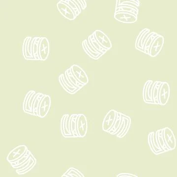 Screw fast mounting assembly line seamless pattern Ilustración de archivo