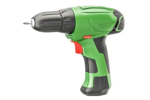 Screw gun, 3D rendering Ilustración de archivo