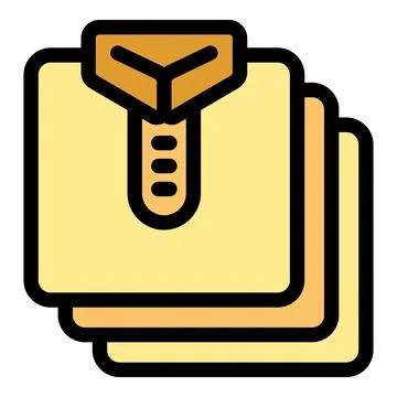 Screw holding stack of paper sheets with bolt and nut Stock Illustration