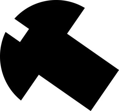 Screw Icon in Flat Style. Vector Illustration. Stock Illustration