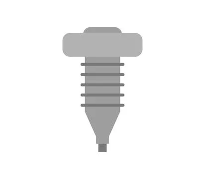 Screw icon illustrated in vector on white background screw icon illustrate... Stock Photos